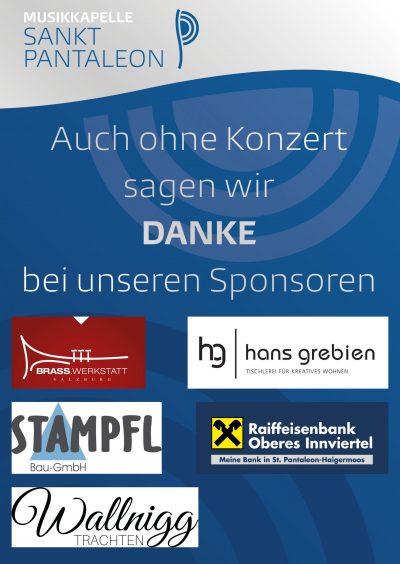 Danke Sponsoren Danke Sponsoren